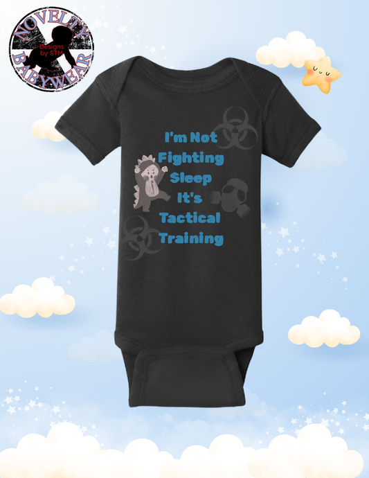 "TACTICAL TRAINING" ONESIE